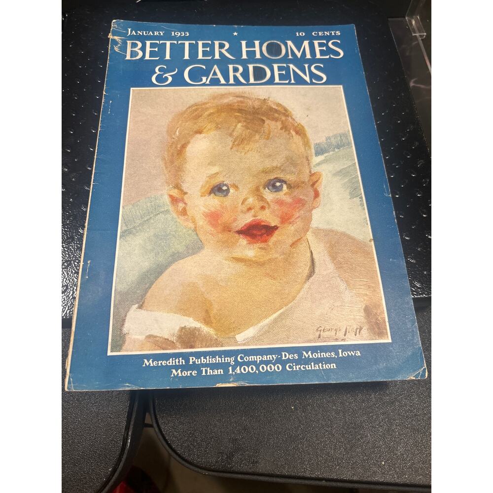 Better Homes & Gardens January 1933